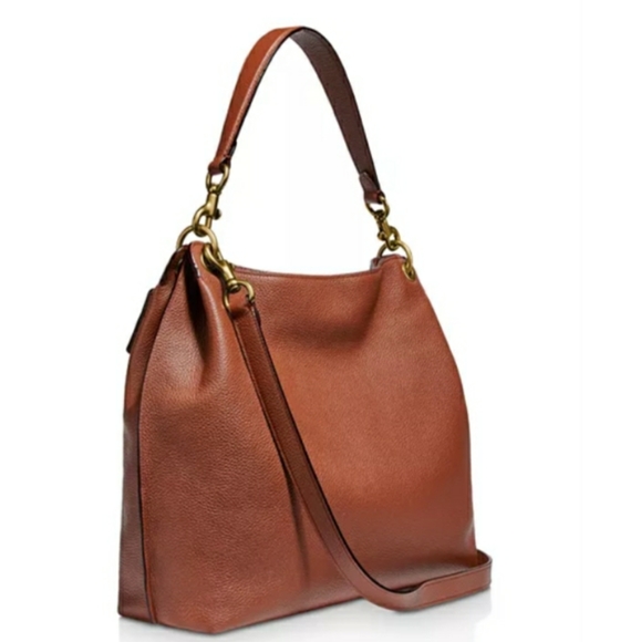 (New) Coach Leather Hobo Bag - Picture 2 of 5